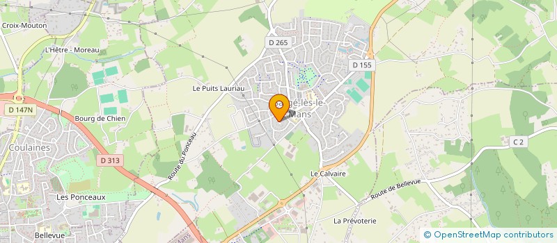 localisation de l'entreprise EQUIPE POUR LA PUBLICATION D'OUVRAGES SUR SARGE à SARGE-LES-LE-MANS