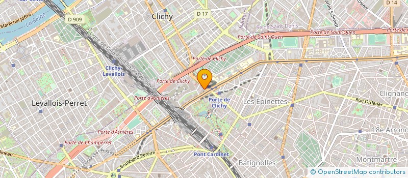 localisation de l'entreprise EQUIPE PREPARATION SUITE RECLASSEMENT 17  PARIS