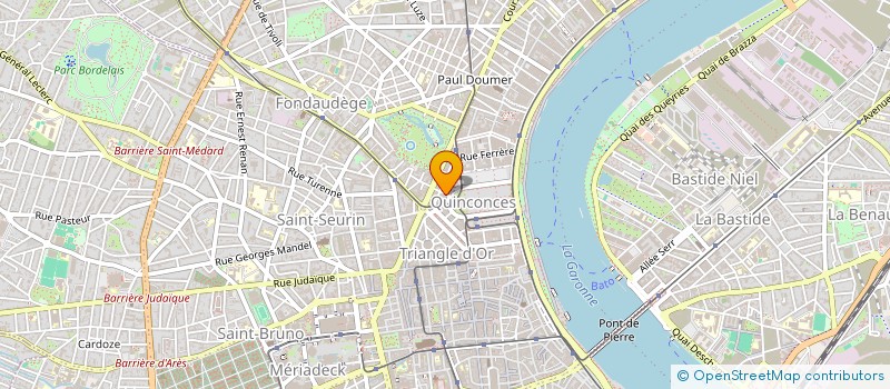 localisation de l'entreprise EQUIPE RENOV à BORDEAUX