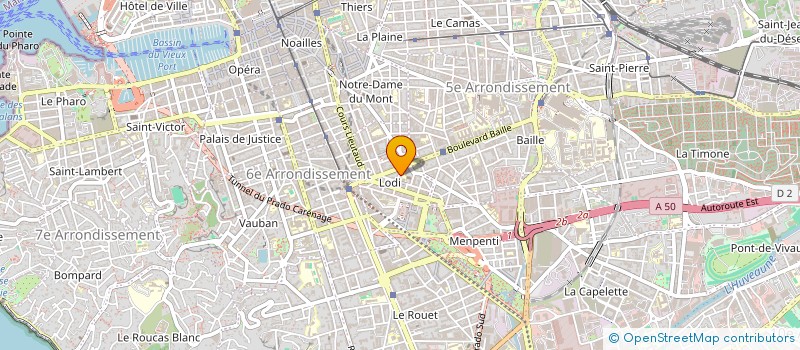 localisation de l'entreprise EQUIPE SAINT VINCENT AUSTERLITZ à MARSEILLE