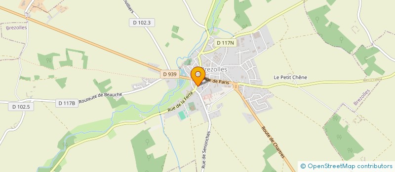 localisation de l'entreprise EQUIPE SAINT-VINCENT DU THYMERAIS à BREZOLLES