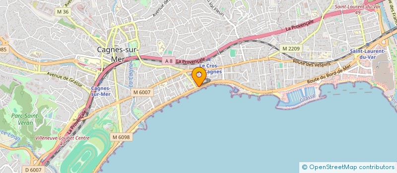 localisation de l'entreprise EQUIPE SAINT VINCENT STELLA MARIS à CAGNES-SUR-MER