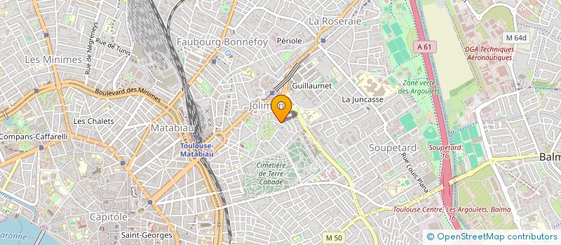 localisation de l'entreprise EQUIPE SANTE à TOULOUSE