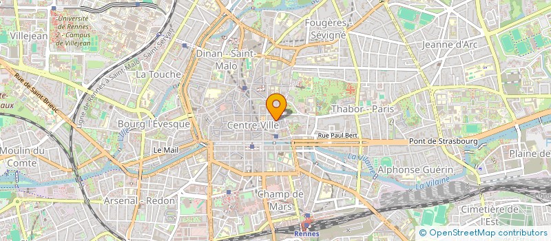 localisation de l'entreprise EQUIPE ST VINCENT  RENNES