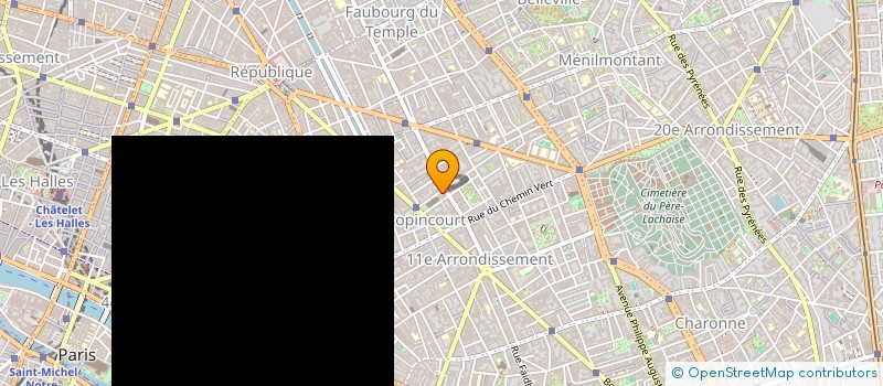 localisation de l'entreprise EQUIPE ST VINCENT DE ST AMBROI  PARIS