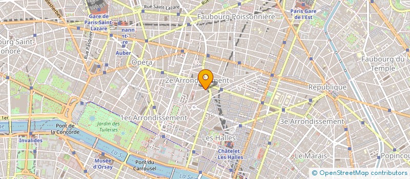 localisation de l'entreprise EQUIPE TEMOIG ACTION CATHOLIQUE OUVRIERE à PARIS