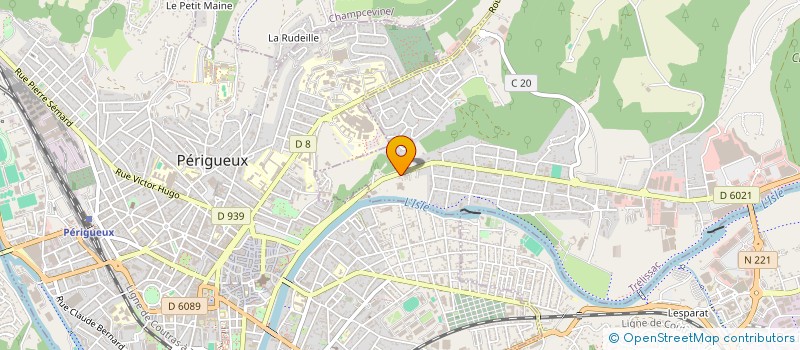 localisation de l'entreprise EQUIPELEC DU SUD OUEST à TRELISSAC