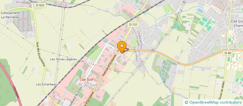localisation de l'entreprise EQUIPEMENT 2035 à SAINT-MAUR