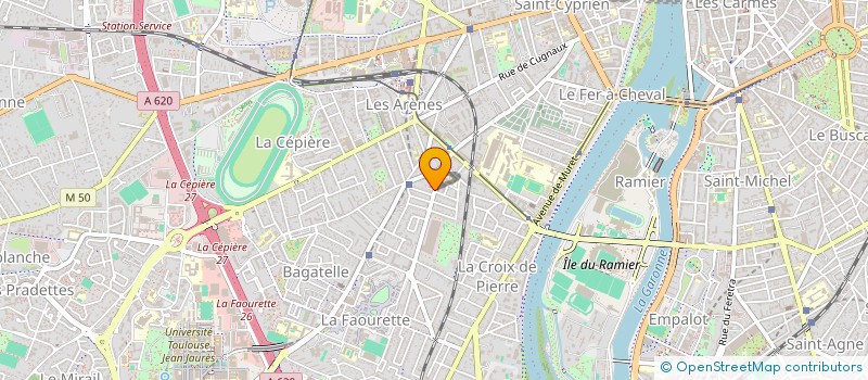 localisation de l'entreprise EQUIPEMENT DE L'HABITAT OCCITAN à TOULOUSE