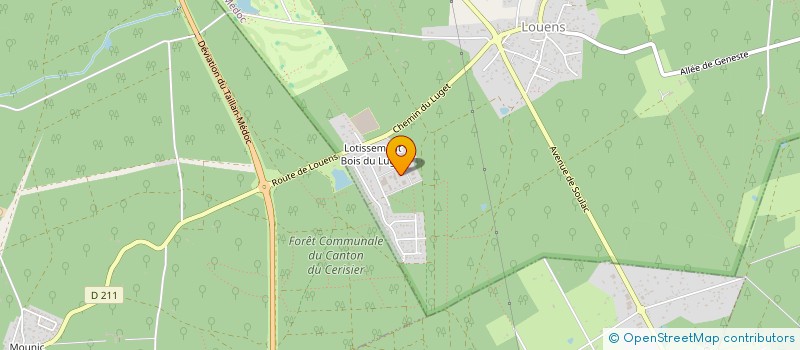 localisation de l'entreprise EQUIPEMENT DE VEHICULES JDF EURL à LE PIAN-MEDOC