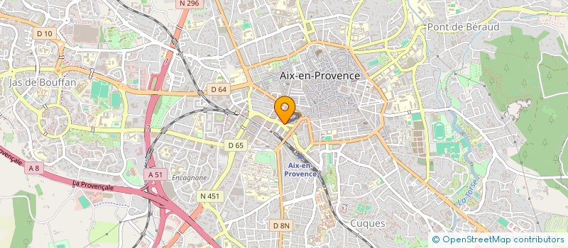 localisation de l'entreprise EQUIPEMENT DU PAYS D'AIX - GROUPEMENT D'EMPLOYEURS EPAGE à AIX-EN-PROVENCE