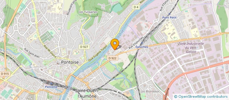 localisation de l'entreprise EQUIPEMENT GENERAL D'ATELIER à SAINT-OUEN-L'AUMONE