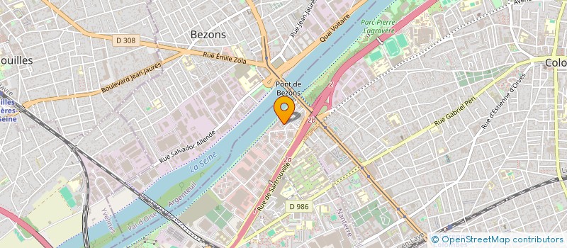 localisation de l'entreprise EQUIPEMENT GENERAL TECHNIQUE ET SCOLAIRE à NANTERRE