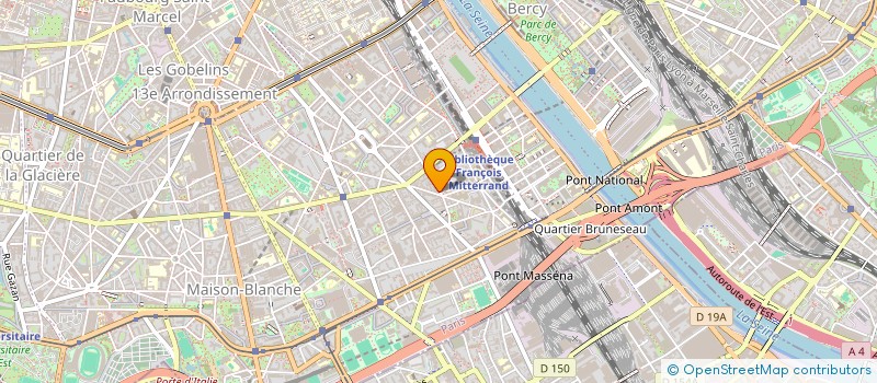 localisation de l'entreprise EQUIPEMENT INDUSTRIE BOIS à PARIS