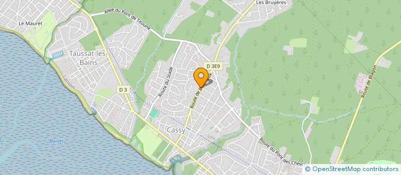 localisation de l'entreprise EQUIPEMENT-RENOVATION-DECORATION  LANTON