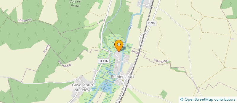 localisation de l'entreprise EQUIPEMENT SERVICE ENVIRONNEMENT à AILLY-SUR-NOYE