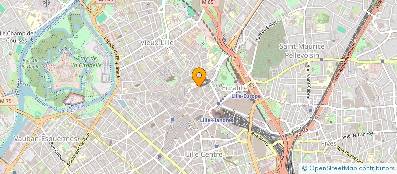 localisation de l'entreprise EQUIPEMENT SOUDURE PROTECTION à LILLE