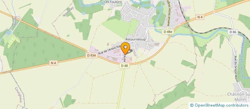 localisation de l'entreprise EQUIPEMENT VETERINAIRE MINERVE à ESTERNAY