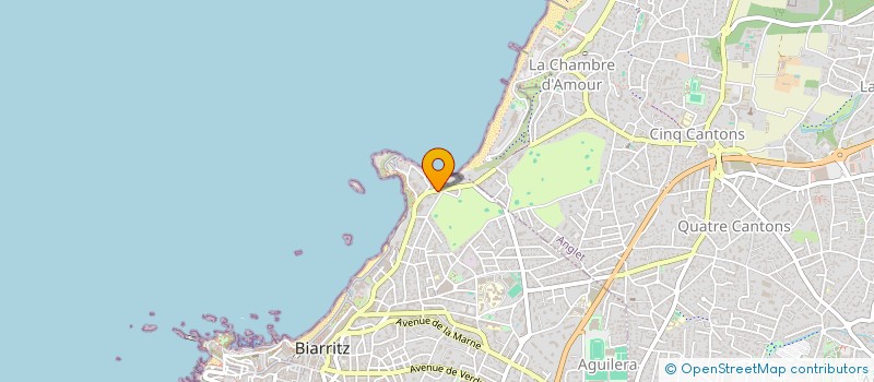 localisation de l'entreprise EQUIPEMENTS DENTAIRE INSTALL MEDICALISEE à BIARRITZ