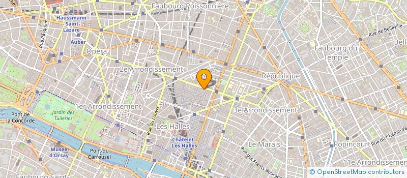 localisation de l'entreprise EQUIPEMENTS INFORMATIQUES INTERACTIFS  PARIS