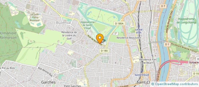 localisation de l'entreprise EQUIPEMENTS SCIENTIFIQUES à GARCHES