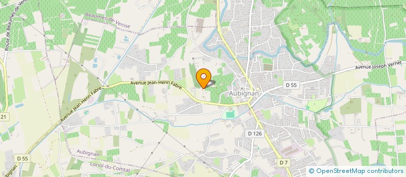 localisation de l'entreprise EQUIPEMENTS TECHNIQUES ENERGIES  AUBIGNAN