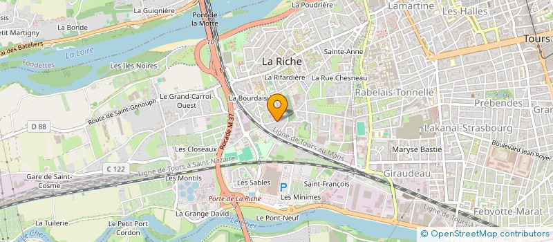 localisation de l'entreprise EQUIPERF  CENAC-ET-SAINT-JULIEN