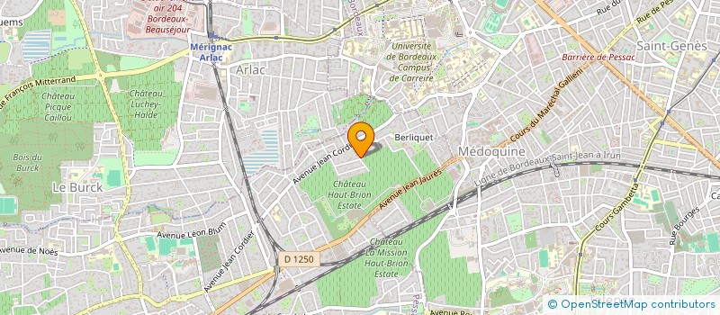 localisation de l'entreprise EQUIPESAGE  PESSAC