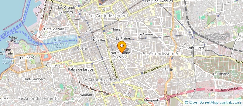 localisation de l'entreprise EQUIPIMEX à MARSEILLE