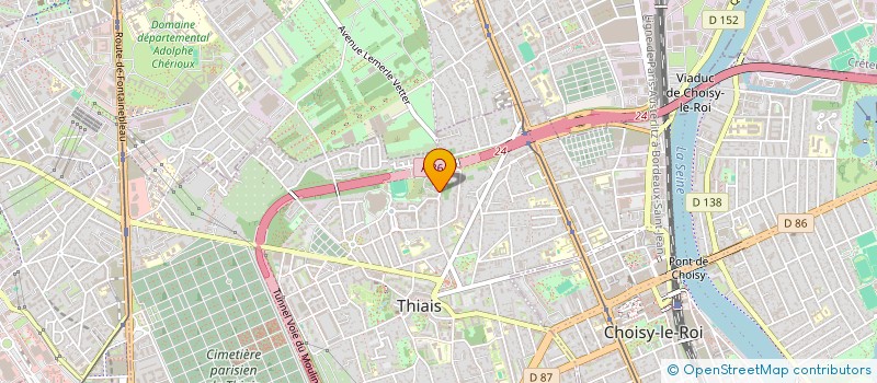 localisation de l'entreprise EQUIPLAISIRS  THIAIS