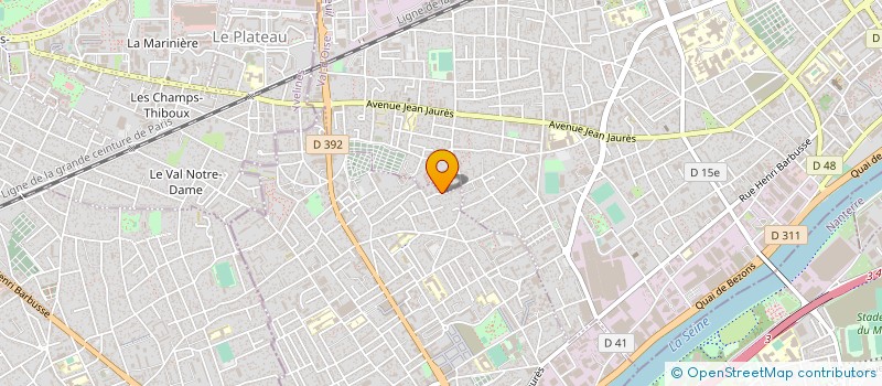 localisation de l'entreprise EQUIPMAN à BEZONS
