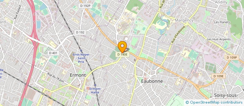 localisation de l'entreprise EQUIPOTO 95 à EAUBONNE