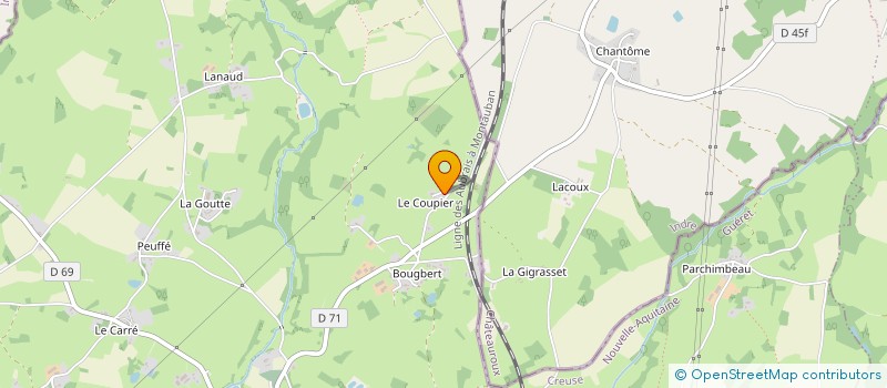 localisation de l'entreprise EQUIRAID DES PUYS  AZERABLES