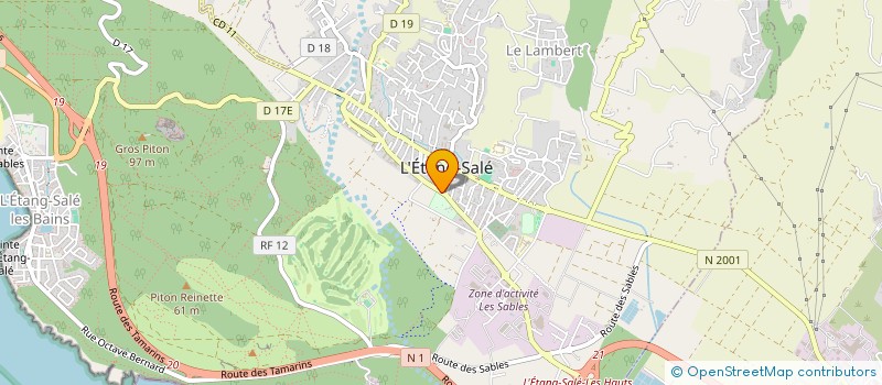 localisation de l'entreprise EQUIRUN à L'ETANG-SALE