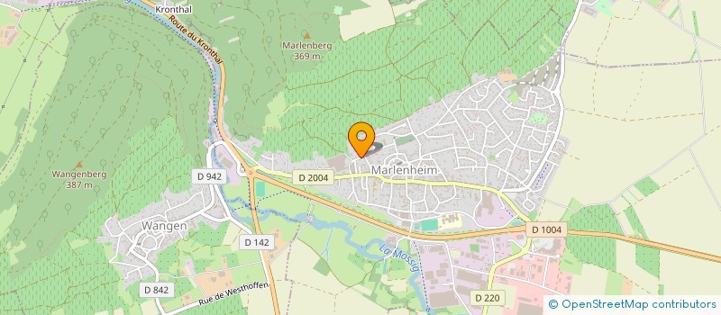 localisation de l'entreprise EQUISEM à MARLENHEIM