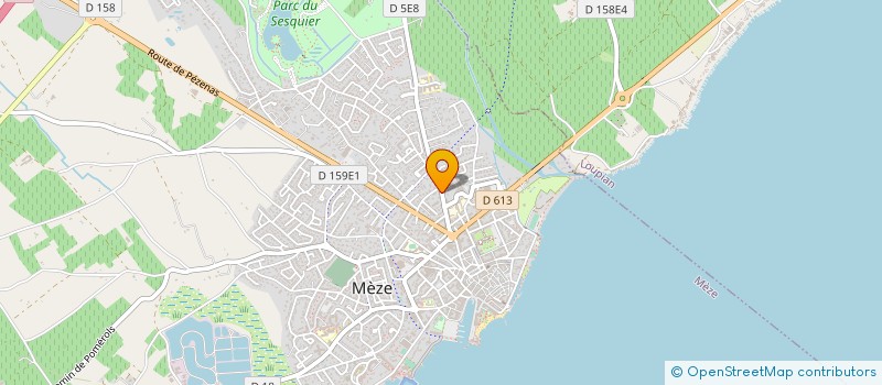 localisation de l'entreprise EQUISERV à MEZE