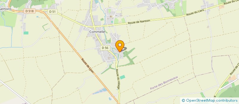 localisation de l'entreprise EQUIT A COMMELLE  PORTE-DES-BONNEVAUX