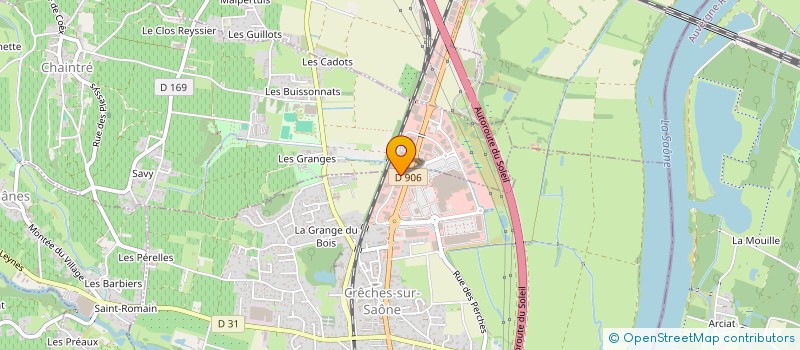 localisation de l'entreprise EQUIT A NOU  CRECHES-SUR-SAONE