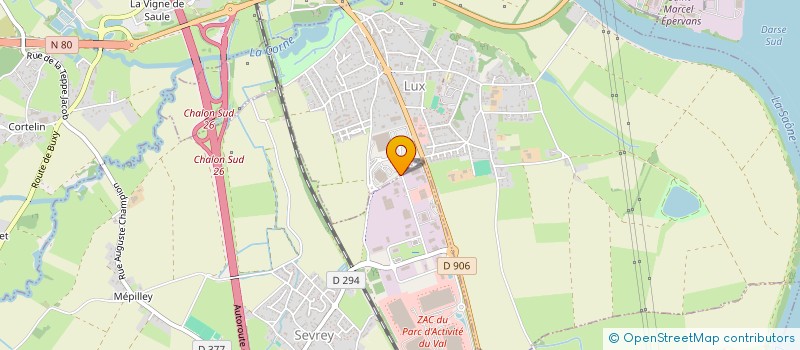 localisation de l'entreprise EQUIT ' ACHAT  SENNECEY-LE-GRAND