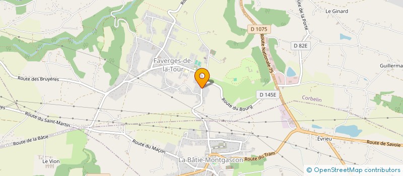 localisation de l'entreprise EQUIT'&COMPAGNIE  FAVERGES-DE-LA-TOUR