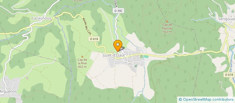 localisation de l'entreprise EQUIT'EN CAGIRE GARONNE SALAT  JUZET-D'IZAUT