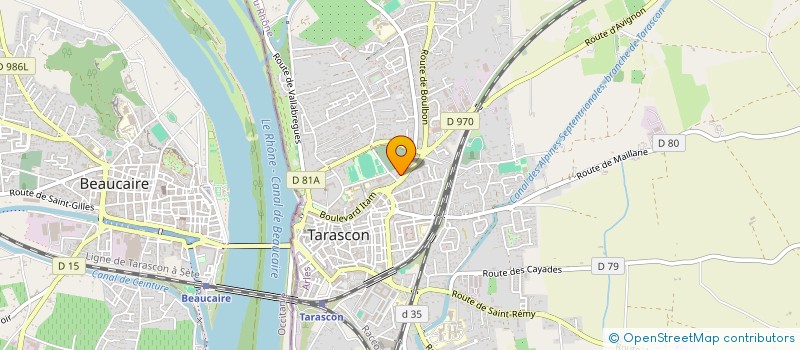localisation de l'entreprise EQUIT'ES'BIEN à TARASCON