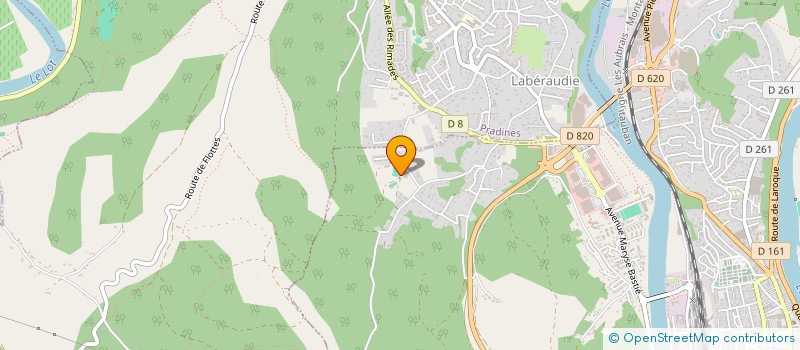 localisation de l'entreprise EQUIT'EVENTS  CAHORS