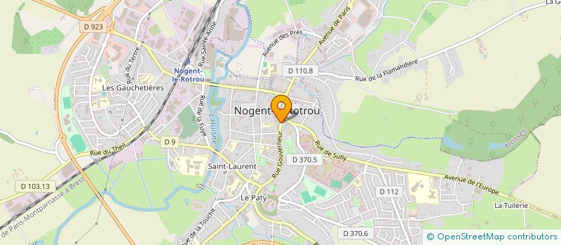localisation de l'entreprise EQUIT'HARMONIE à NOGENT-LE-ROTROU