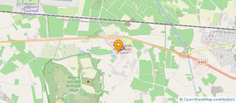 localisation de l'entreprise EQUIT JUMP  VIAS