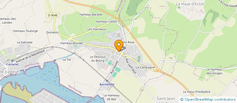 localisation de l'entreprise EQUIT SHOP  BARNEVILLE-CARTERET