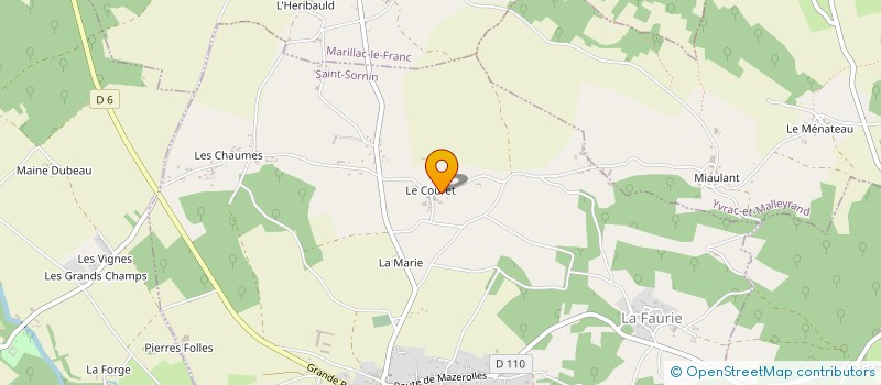 localisation de l'entreprise EQUIT'XPRESS DU COURET à SAINT-SORNIN