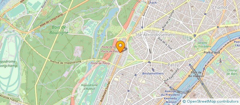 localisation de l'entreprise EQUITABLE à PARIS