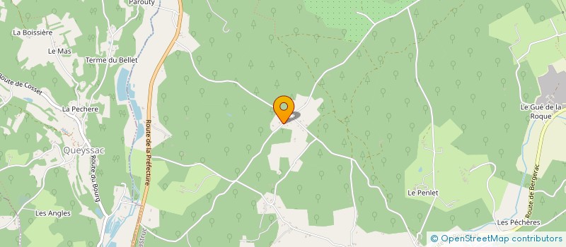 localisation de l'entreprise EQUITATION LOISIRS ACCUEIL PERIGORD à MOULEYDIER