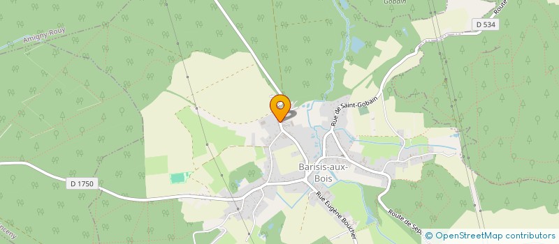 localisation de l'entreprise EQUITATION POUR TOUS  BARISIS-AUX-BOIS